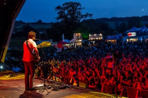 Frank Turner on main stage 2013